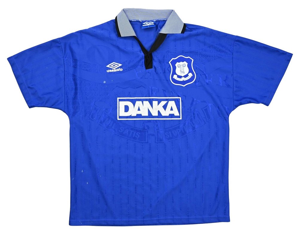 1995-97 EVERTON SHIRT L