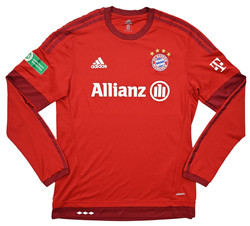 2015-16 BAYERN MUNCHEN PLAYER ISSUE LONGSLEEVE M