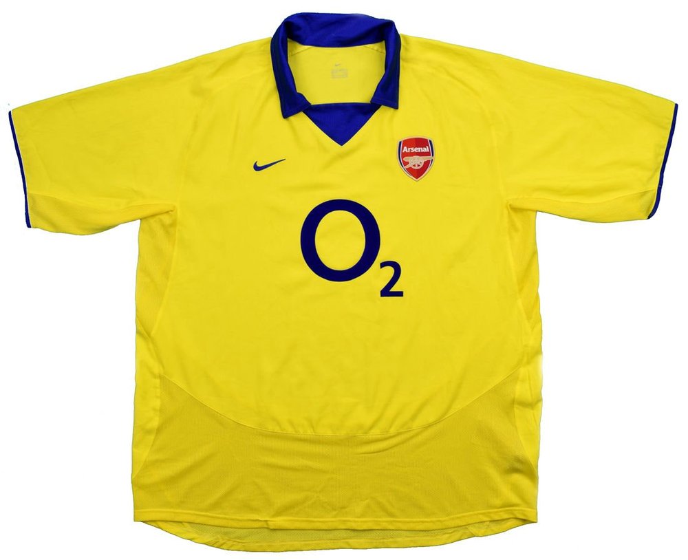 2003-05 ARSENAL LONDON SHIRT S