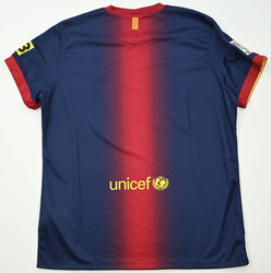 2012-13 FC BARCELONA SHIRT WOMENS XL