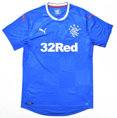 2016-18 GLASGOW RANGERS SHIRT L