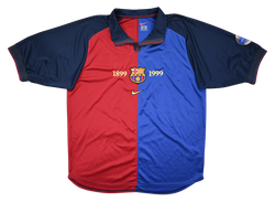 1999-00 FC BARCELONA SHIRT XL