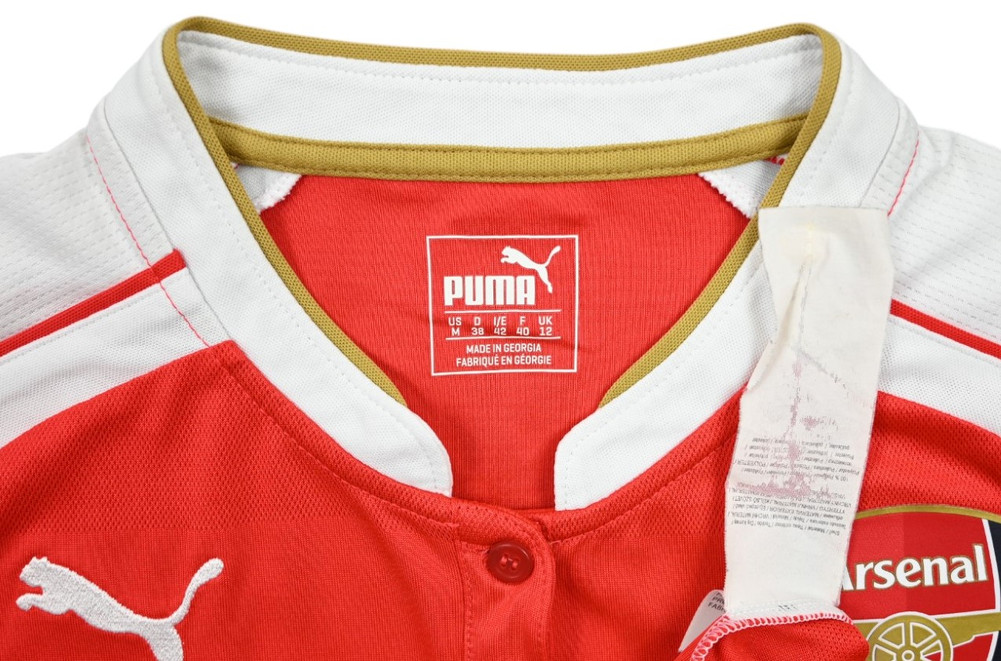 2015-16 ARSENAL *OZIL* SHIRT WOMENS M 