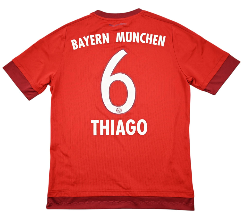 2015-16 BAYERN MUNCHEN *THIAGO* KOSZULKA XL. BOYS