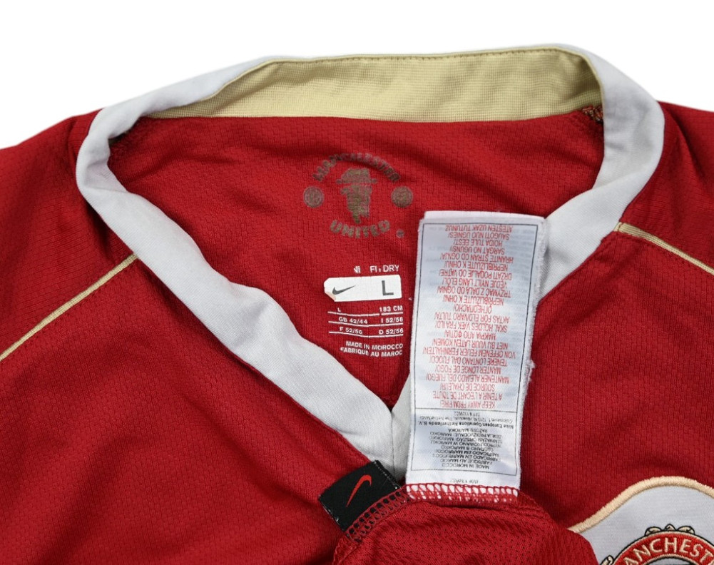 2006-07 MANCHESTER UNITED *CARRICK* KOSZULKA L