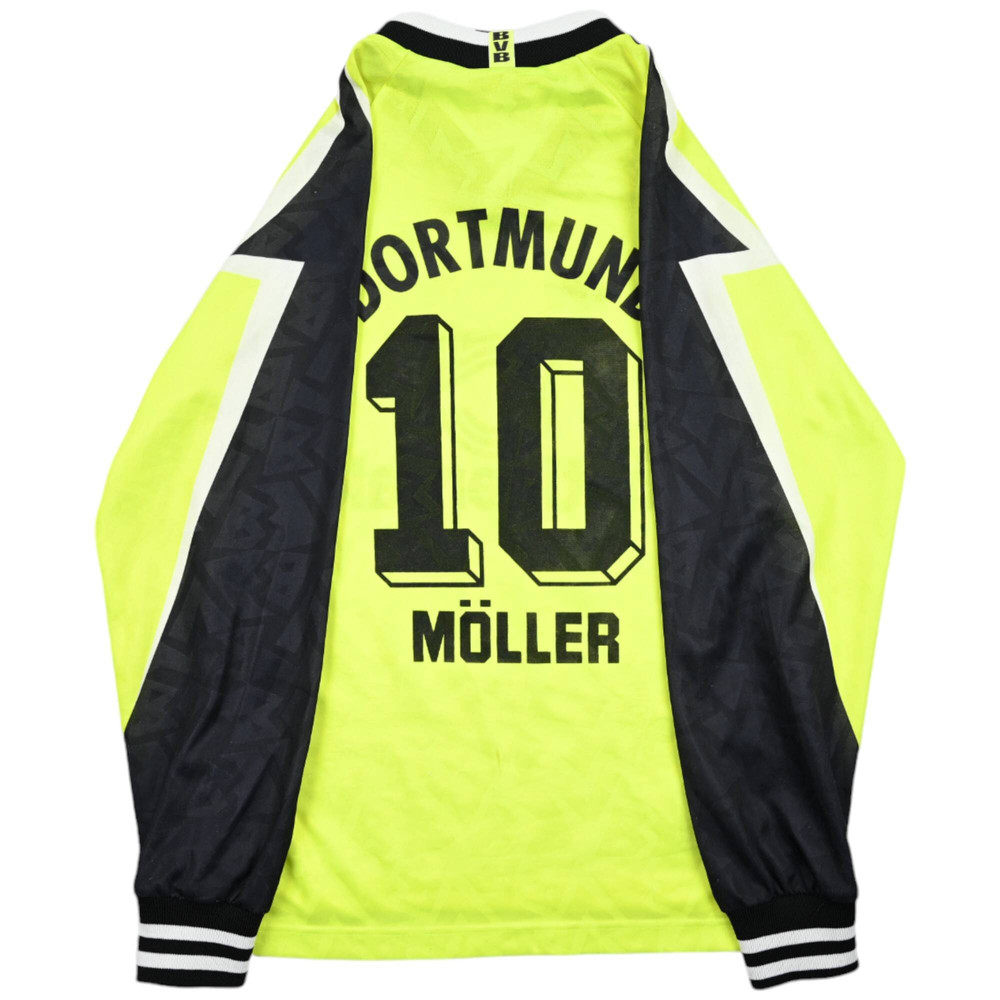 1995-96 BORUSSIA DORTMUND *MOLLER* LONGSLEEVE L. BOYS 