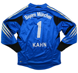 2004-05 BAYERN MUNCHEN *KAHN* GK LONGSLEEVE KOSZULKA S. BOYS