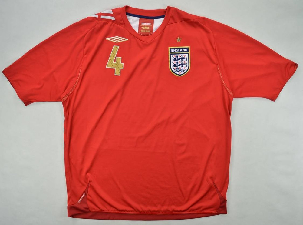 2006-08 ENGLAND *GERRARD* KOSZULKA XXL