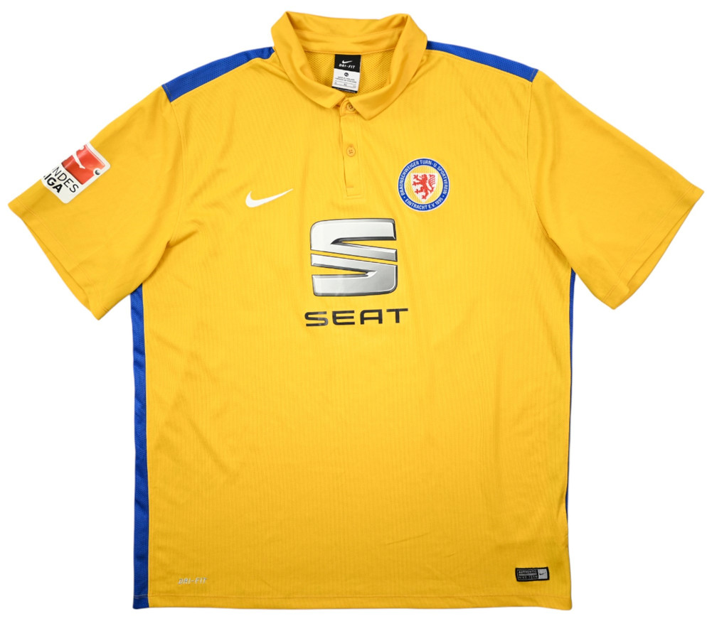 2015-16 EINTRACHT BRAUNSCHWEIG *FISCHI* SHIRT XL