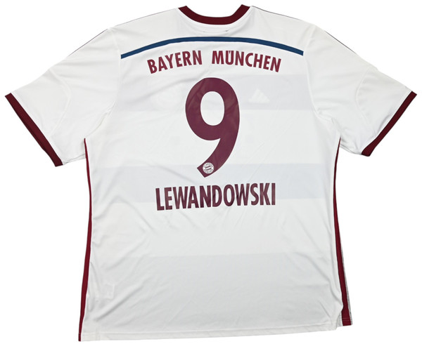 2014-15 BAYERN MUNCHEN *LEWANDOWSKI* SHIRT XXL