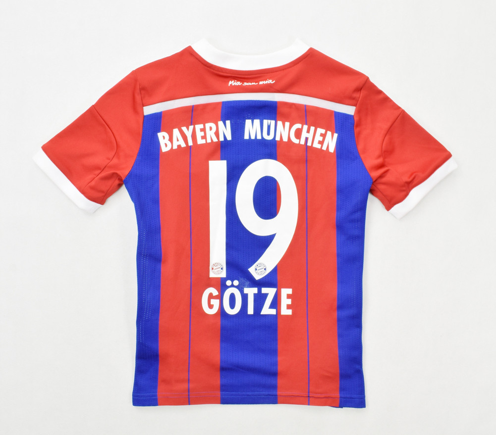 2014-15 BAYERN MUNCHEN *GOTZE* SHIRT S. BOYS