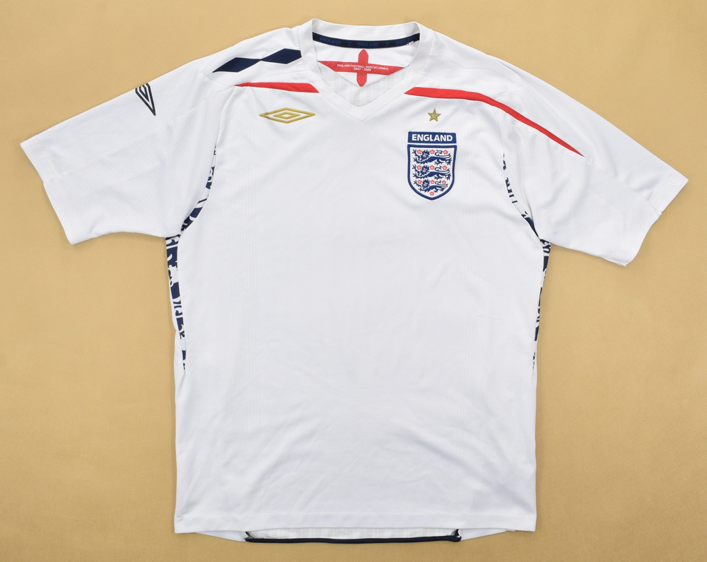 2007-09 ENGLAND SHIRT L