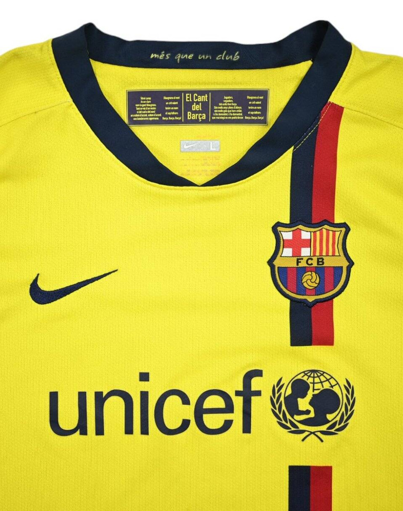 2008-10 FC BARCELONA SHIRT L. BOYS
