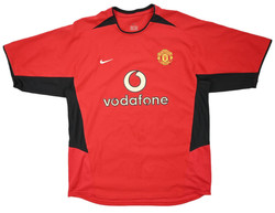 2002-04 MANCHESTER UNITED SHIRT L