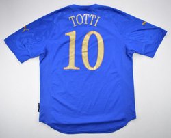 2004-06 ITALY SHIRT *TOTTI* XXL