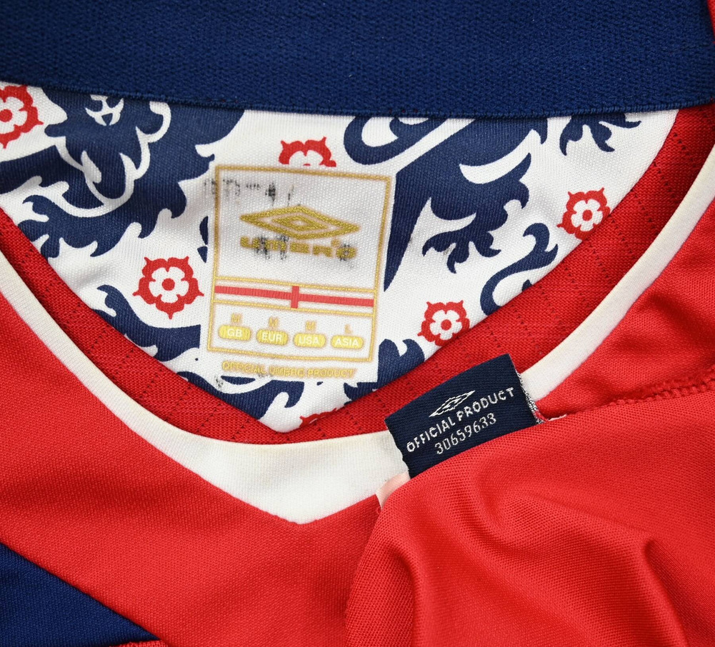 2008-10 ENGLAND *ROONEY* SHIRT M