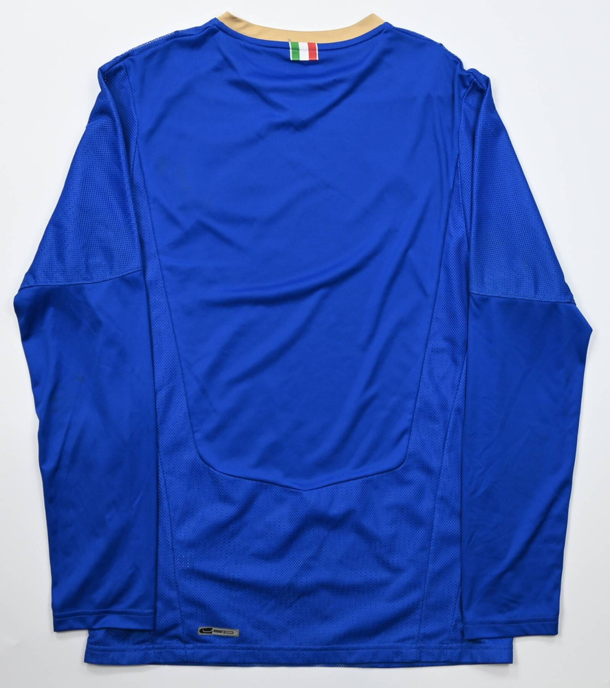 2007-08 ITALY SHIRT LONSLEEVE S