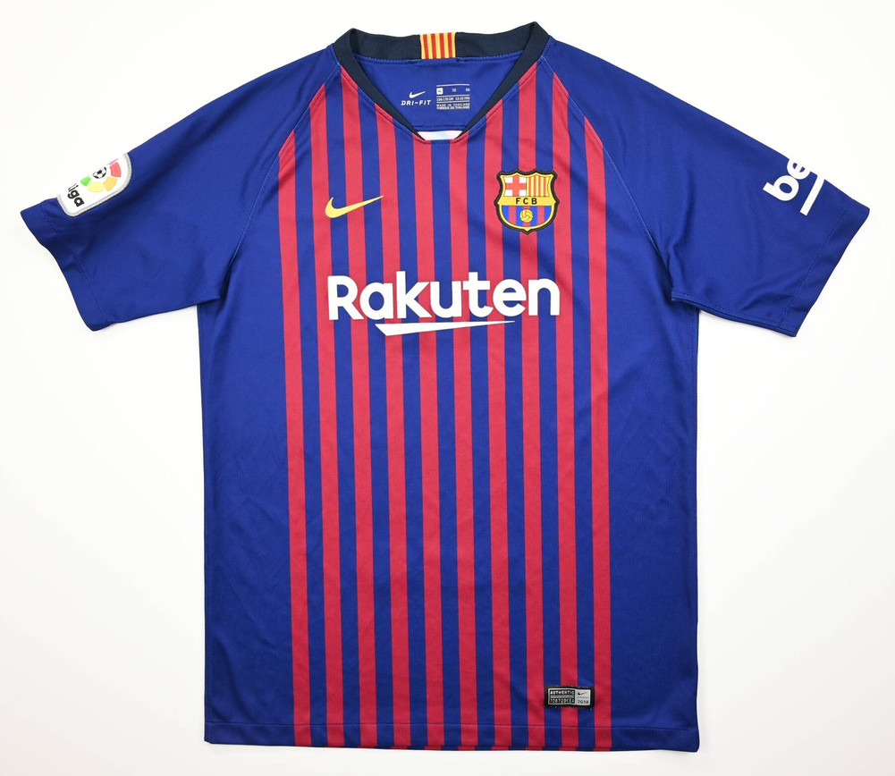 2018-19 FC BARCELONA SHIRT XL. BOYS