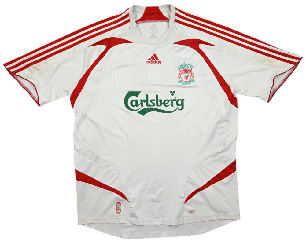 2007-08 LIVERPOOL *GERRARD* SHIRT XL