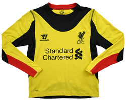 2012-13 LIVERPOOL LONGSLEEVE KOSZULKA S. BOYS