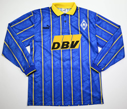 1995-96 WERDER BREMEN *BASLER* LONGSLEEVE SHIRT M