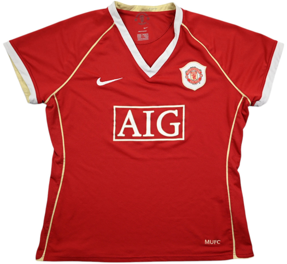 2006-07 MANCHESTER UNITED SHIRT XL WOMENS 
