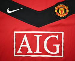 2009-10 MANCHESTER UNITED SHIRT L