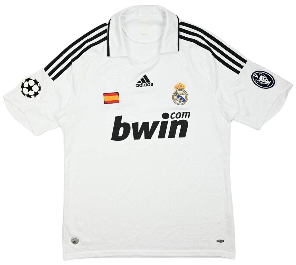 2008-09 REAL MADRID SHIRT L