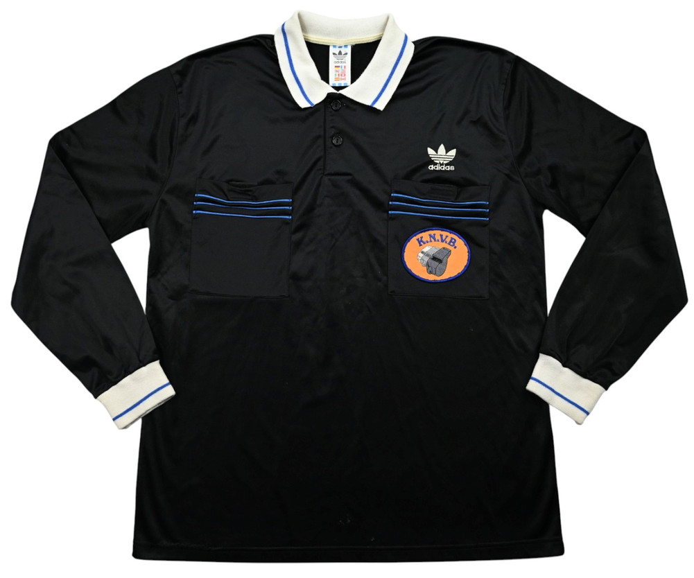 ADIDAS VINTAGE LONGSLEEVE REFEREE SHIRT L