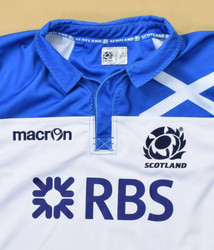 SCOTLAND RUGBY MACRON SHIRT XL