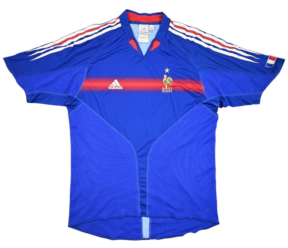 2004-06 FRANCE SHIRT L