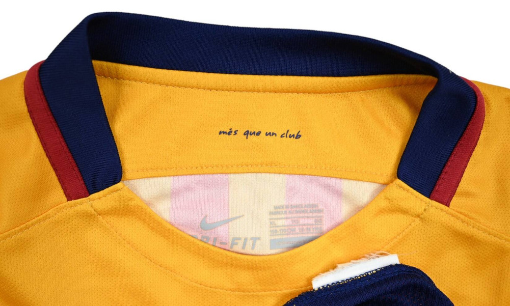 2015-16 FC BARCELONA SHIRT XL. BOYS