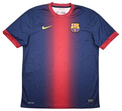 2012-13 FC BARCELONA PLAYER ISSUE SHIRT L