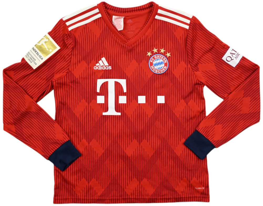2018-19 BAYERN MUNCHEN *JAMES* LONGSLEEVE L. BOYS