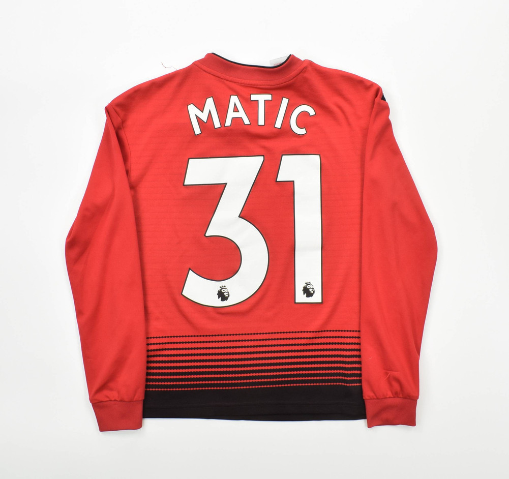 2018-19 MANCHESTER UNITED *MATIC* SHIRT M. BOYS