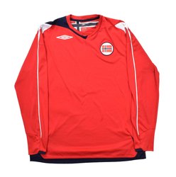 2006-08 NORWAY LONGSLEEVE SHIRT L