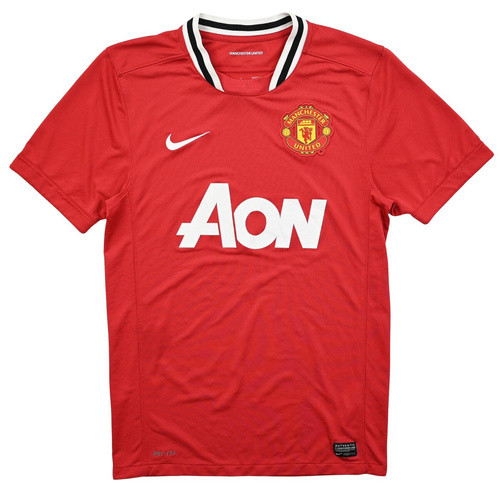 2011-12 MANCHESTER UNITED SHIRT L. BOYS