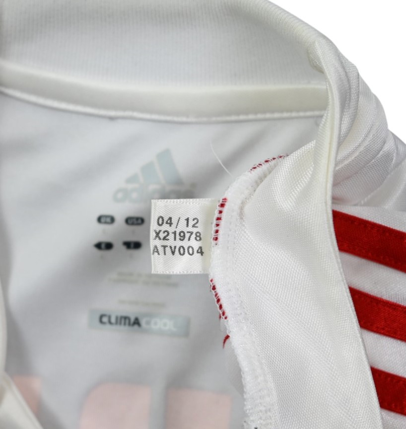 2012-13 HAMBURG *VAN DER VAART* SHIRT L