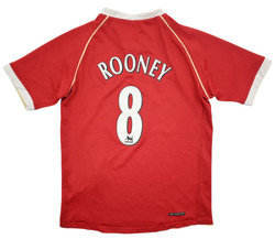 2006-07 MANCHESTER UNITED *ROONEY* SHIRT M. BOYS