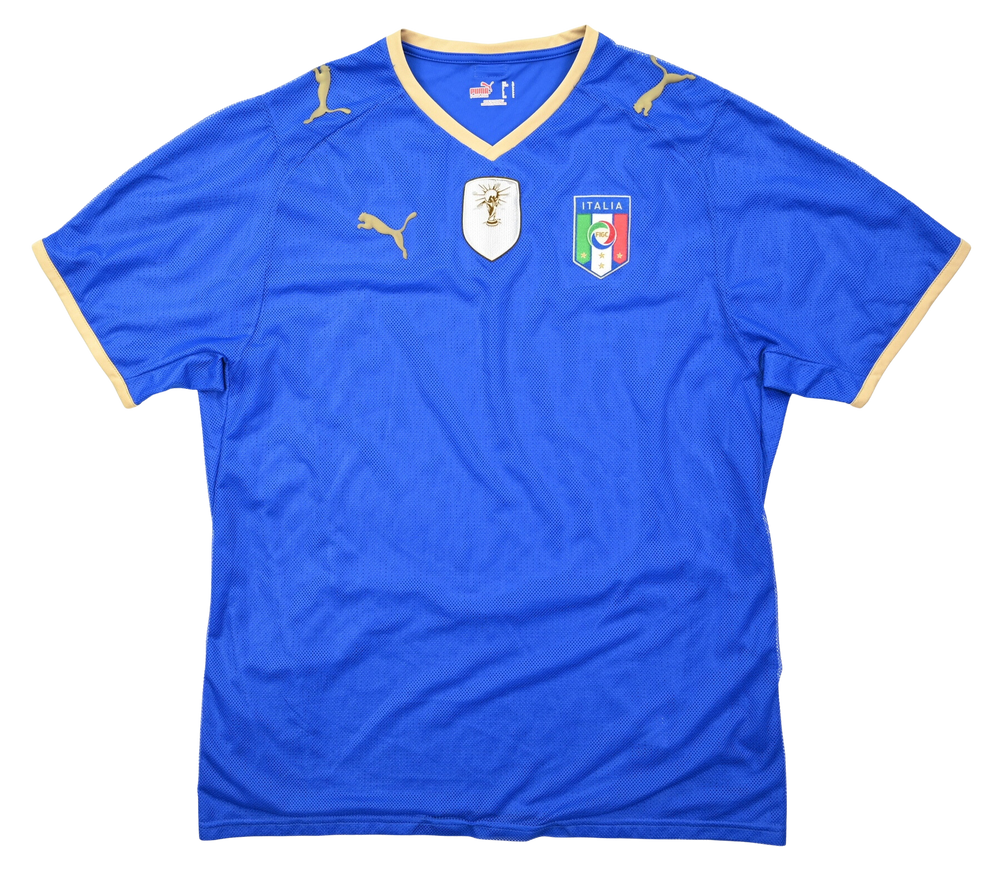 2007-08 ITALY SHIRT L