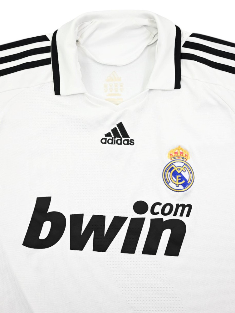 2008-09 REAL MADRID SHIRT XL. BOYS