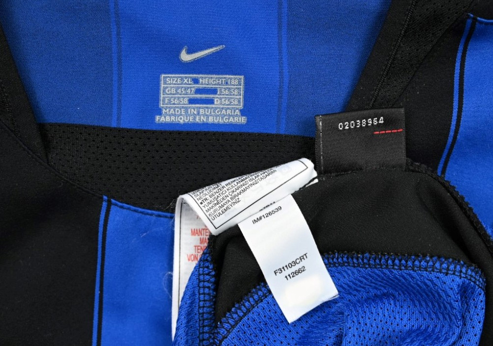 2003-04 INTER MILAN SHIRT XL