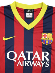 2013-14 FC BARCELONA BASIC SHIRT L