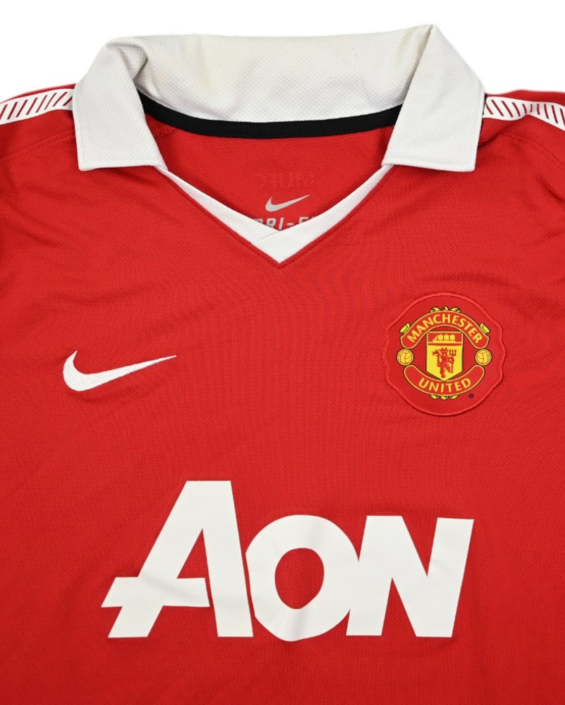 2010-11 MANCHESTER UNITED *GIGGS* SHIRT L