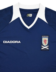2008-09 SCOTLAND SHIRT XL