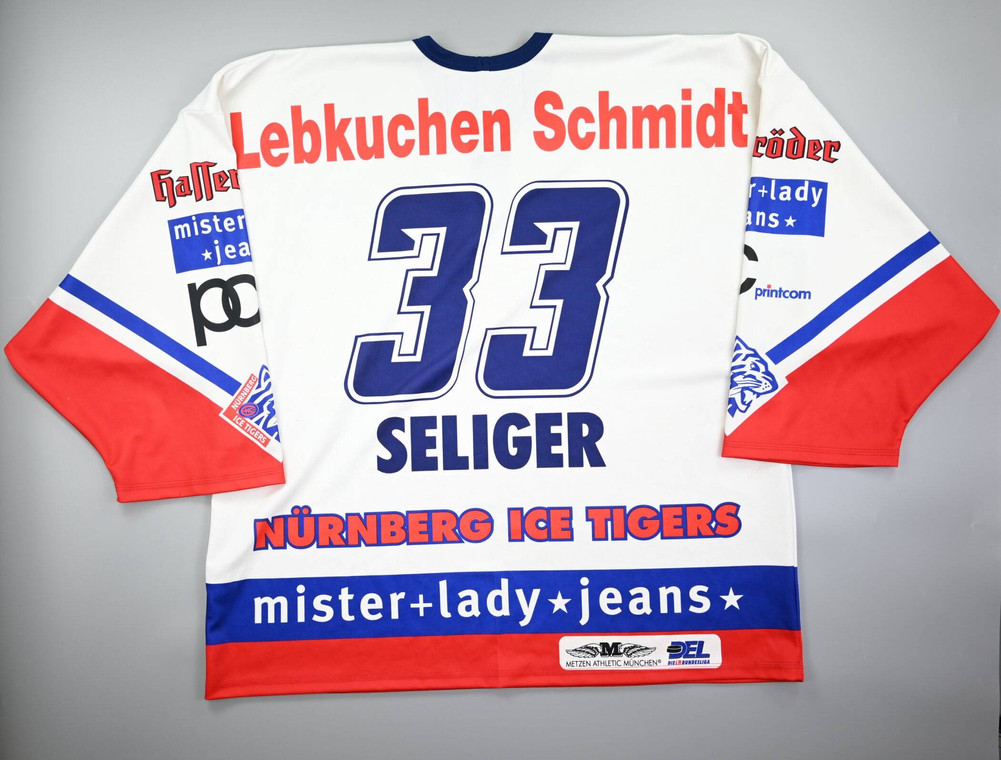 NURNBERG ICE TIGERS *SELIGER* HOCKEY SHIRT XL