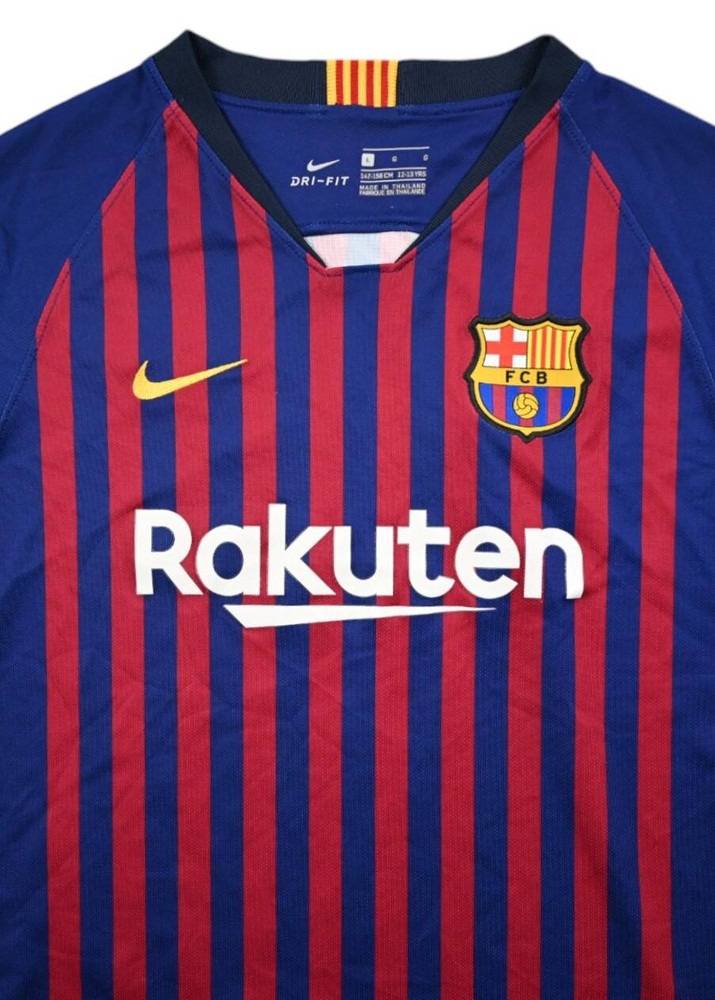 2018-19 FC BARCELONA SHIRT L. BOYS
