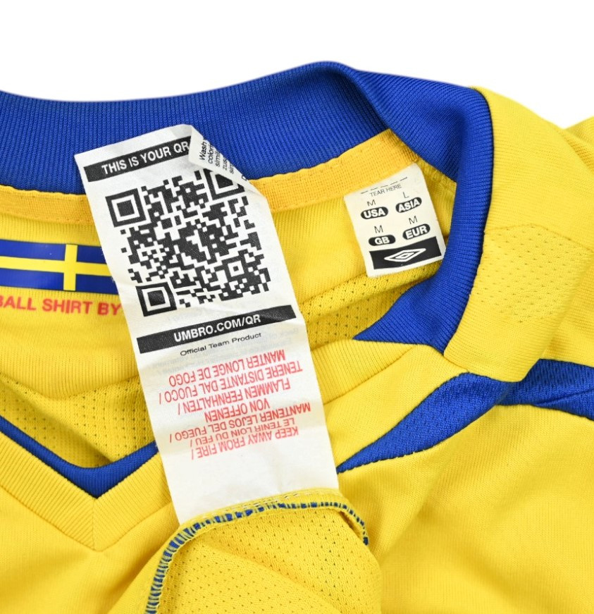 2007-08 SWEDEN SHIRT M