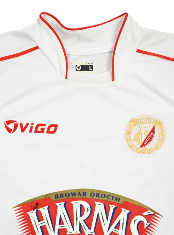 2009-10 WIDZEW ŁÓDŹ LONGSLEEVE KOSZULKA L