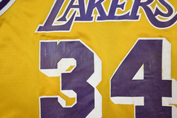 LOS ANGELES LAKERS *O'NEAL* NBA SHIRT L